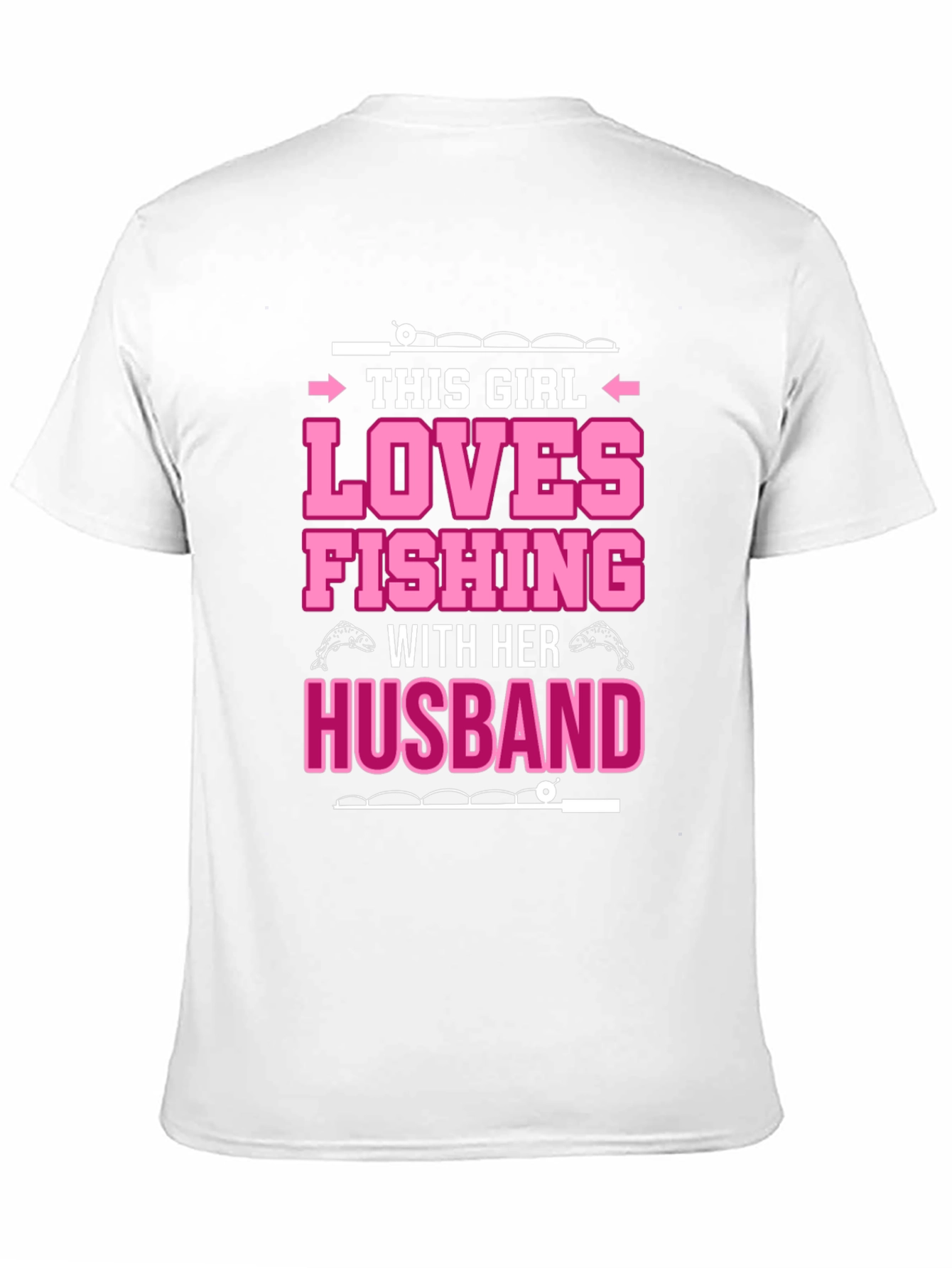 Fishing Lover Graphic Tee - Gift for Wife