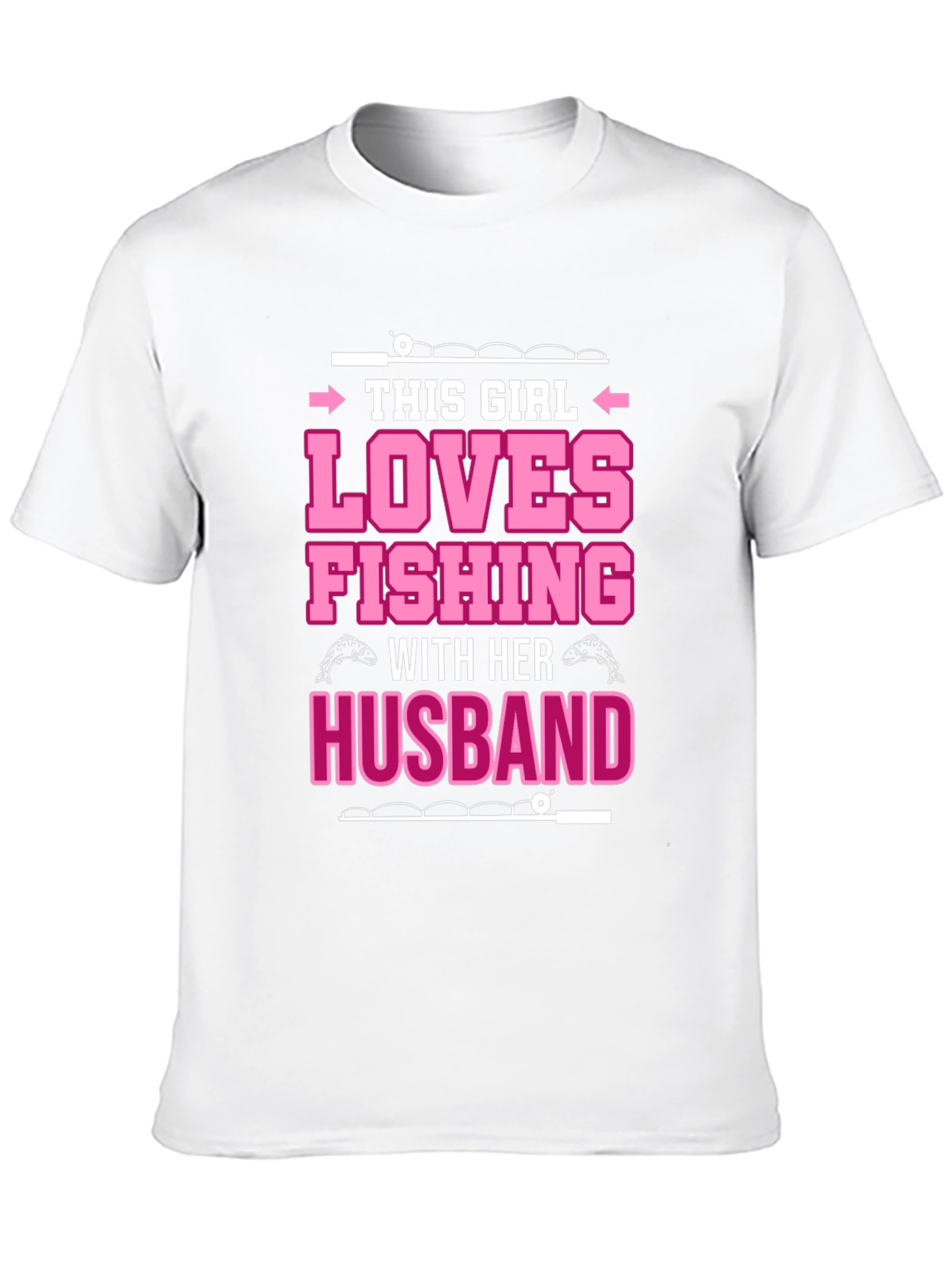 Fishing Lover Graphic Tee - Gift for Wife