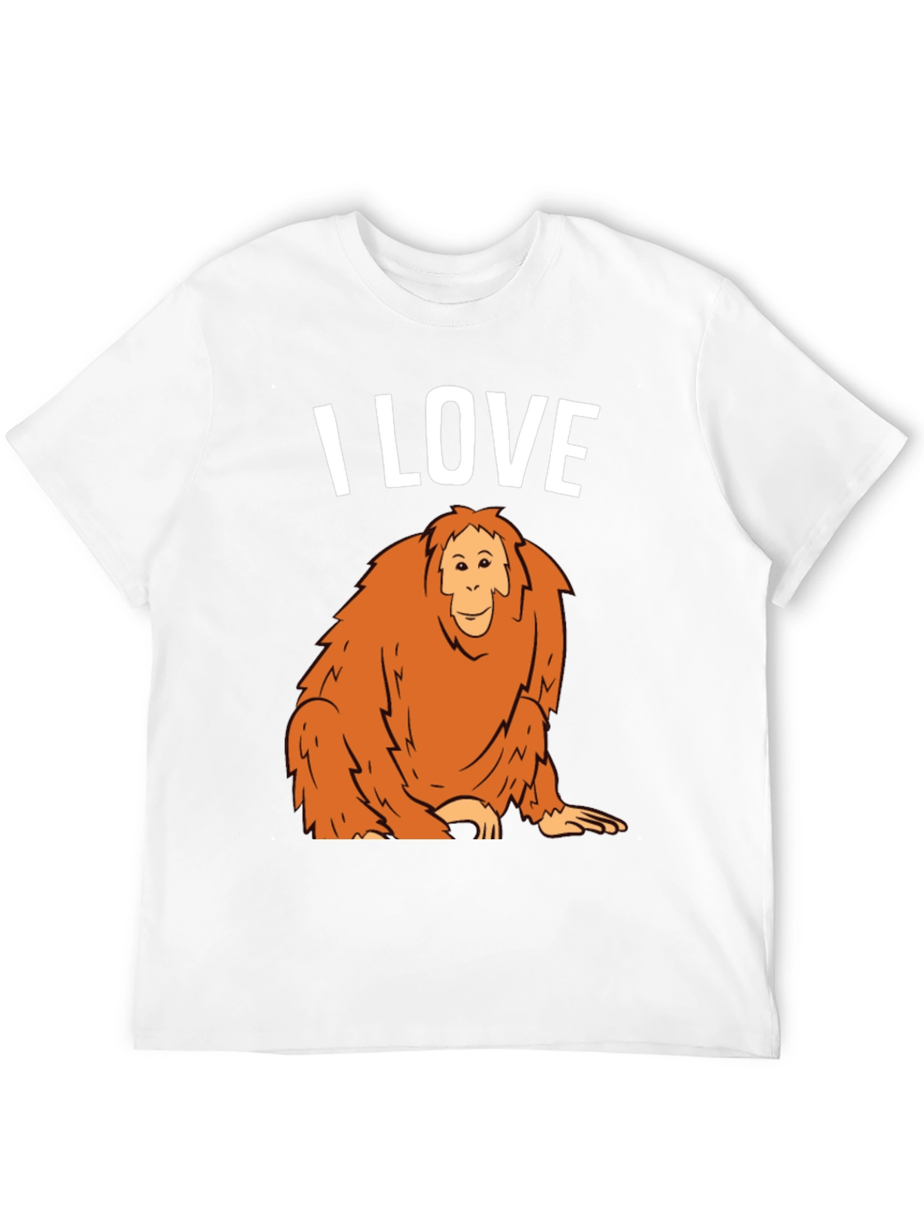 I Love Orangutans Graphic T-Shirt