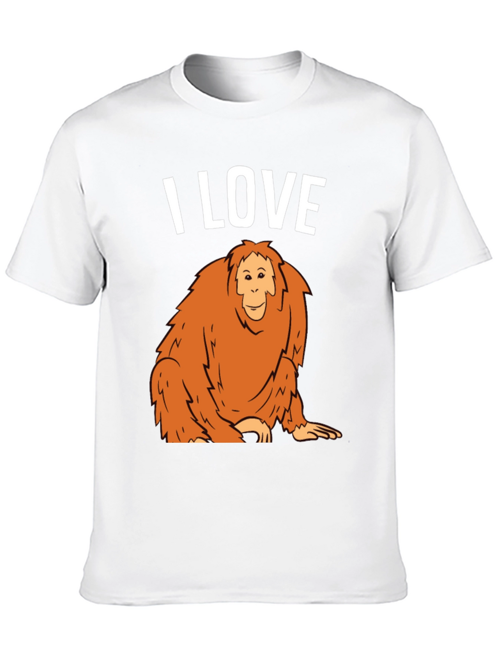 I Love Orangutans Graphic T-Shirt