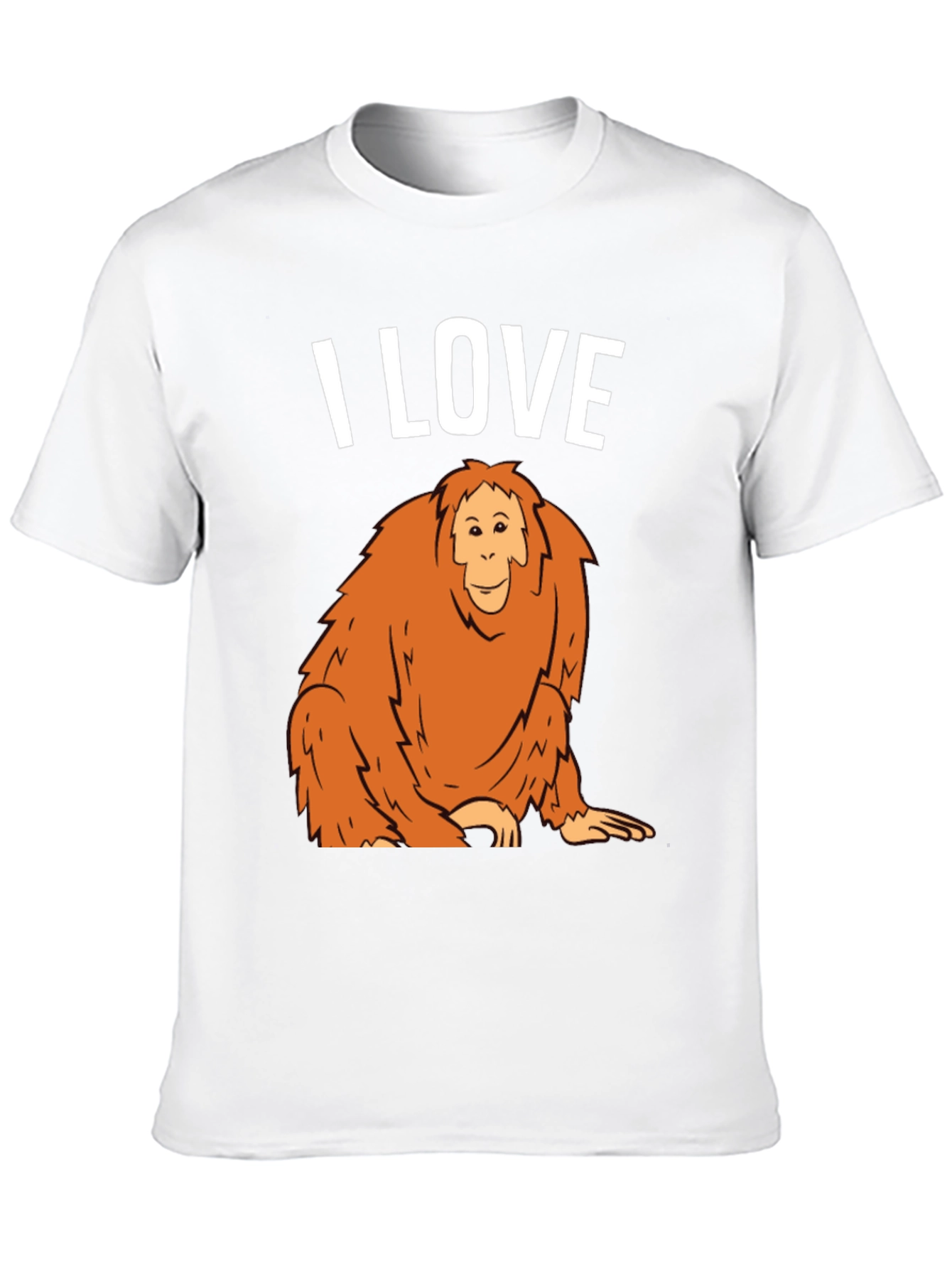 I Love Orangutans Graphic T-Shirt