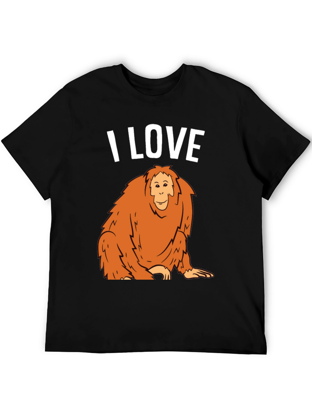 I Love Orangutans Graphic T-Shirt