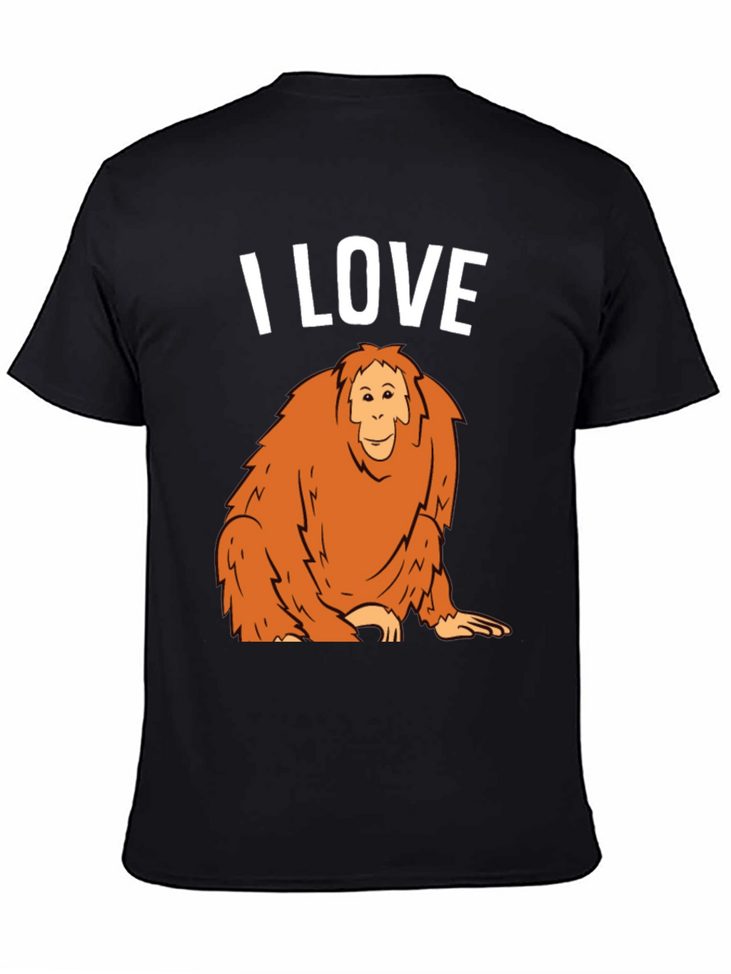 I Love Orangutans Graphic T-Shirt