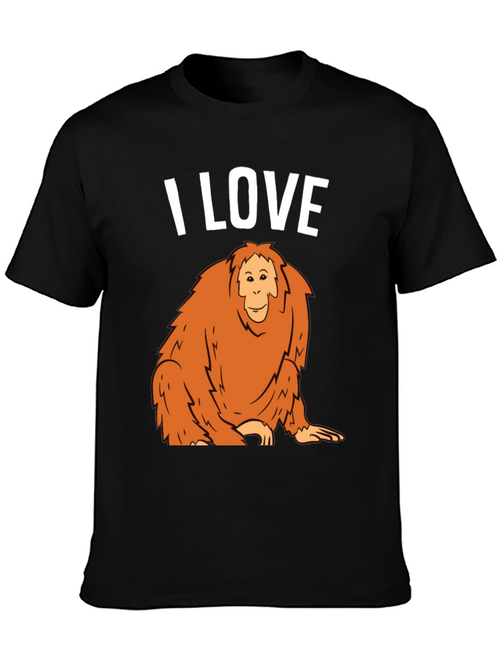 I Love Orangutans Graphic T-Shirt