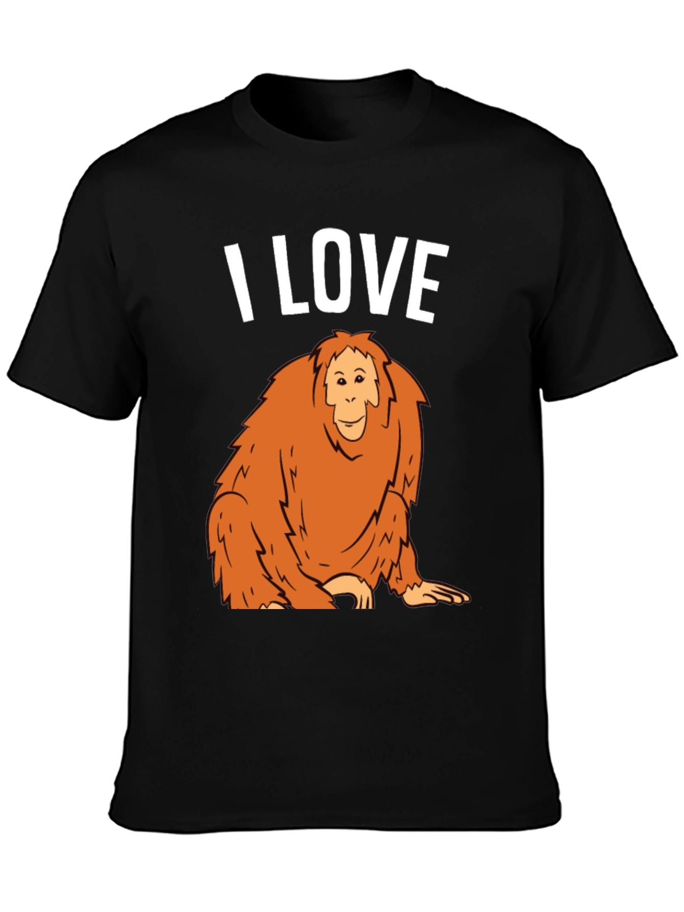 I Love Orangutans Graphic T-Shirt