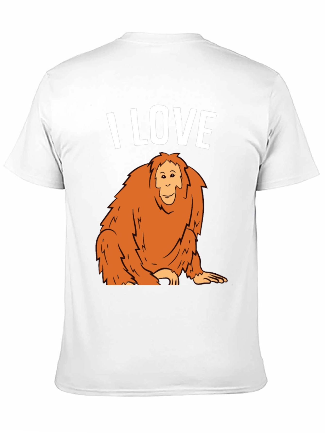 I Love Orangutans Graphic T-Shirt