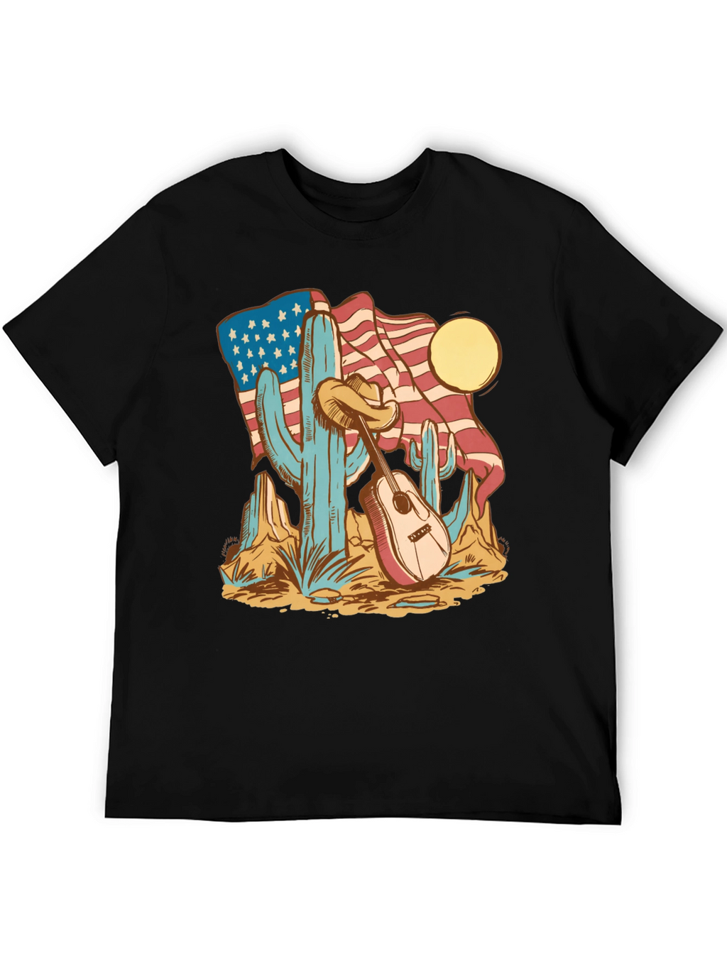 American Desert Guitar T-Shirt