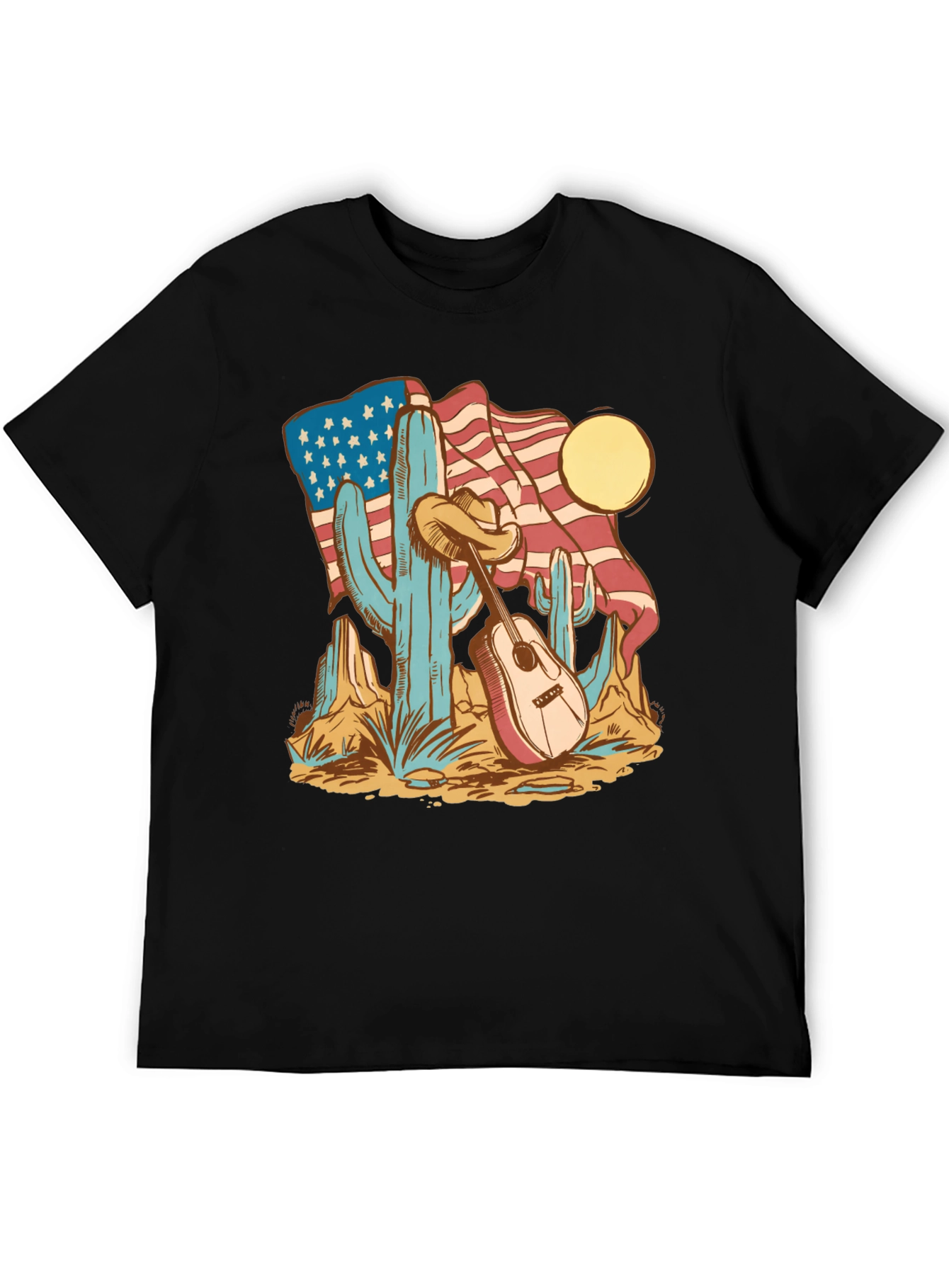 American Desert Guitar T-Shirt