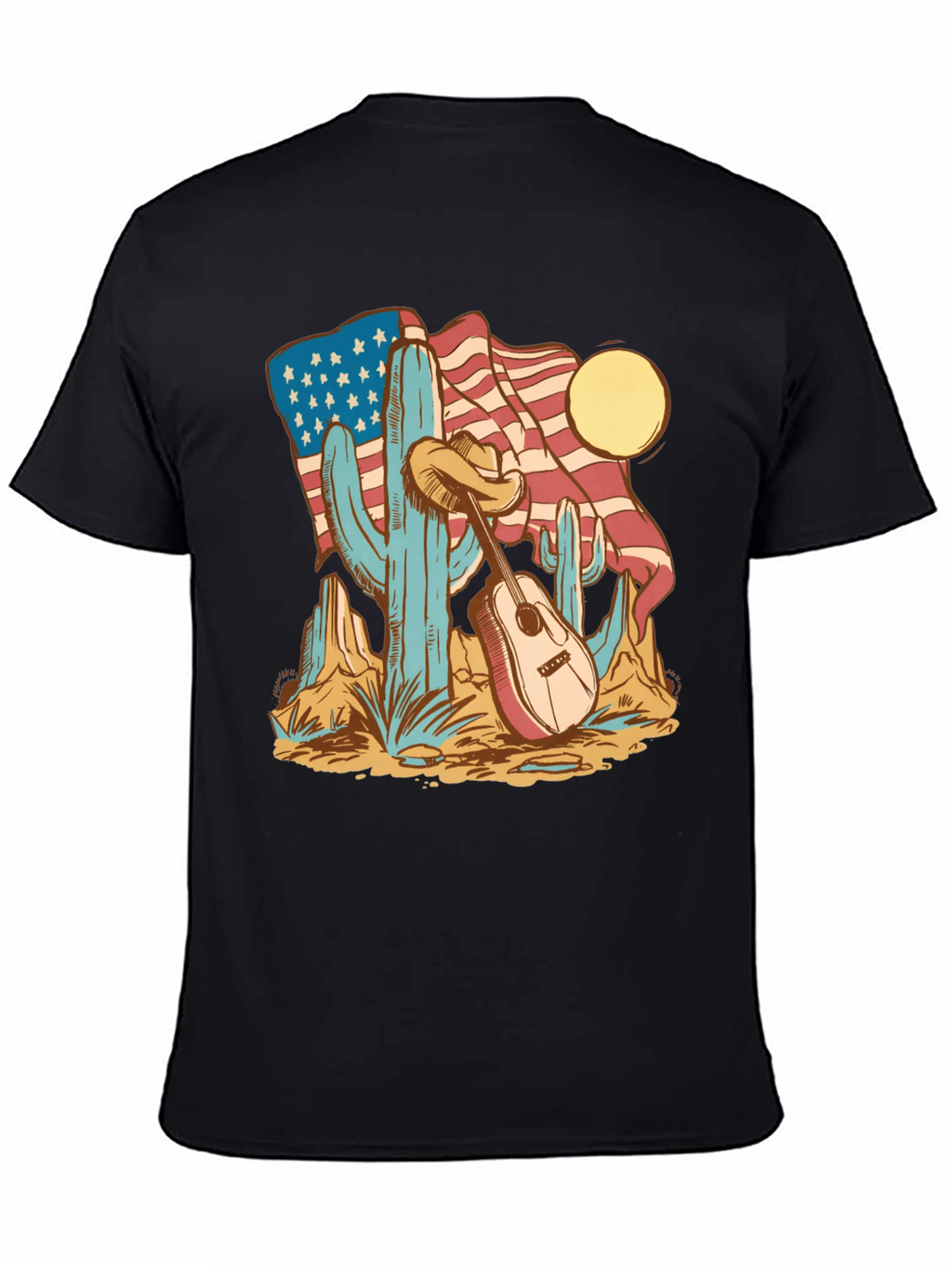 American Desert Guitar T-Shirt