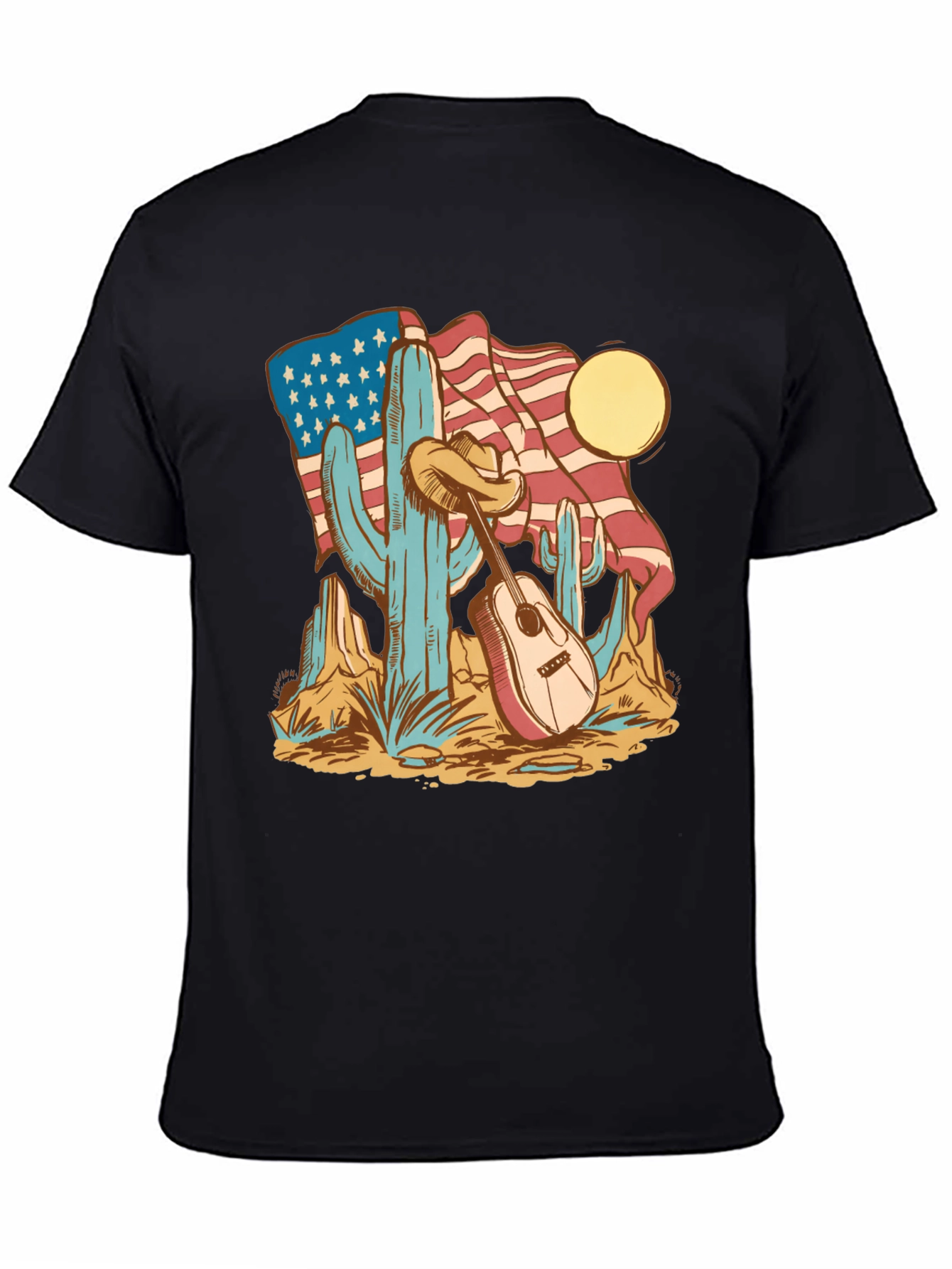 American Desert Guitar T-Shirt
