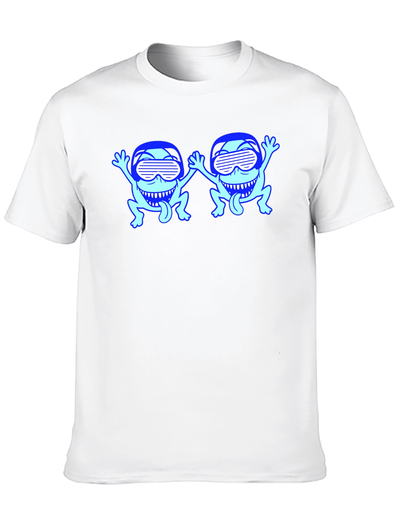 Cool Frogs Black T-Shirt