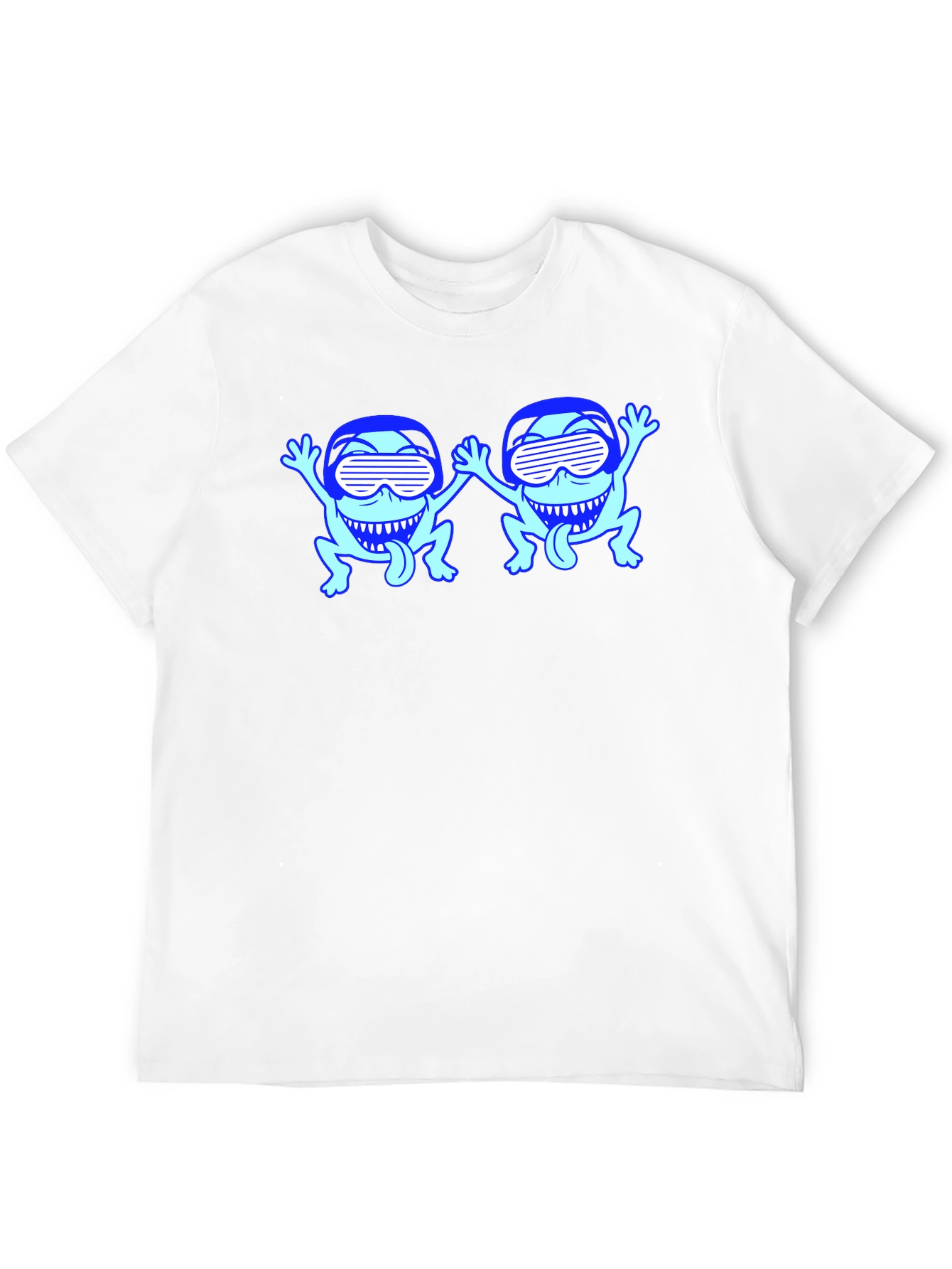 Cool Frogs Black T-Shirt