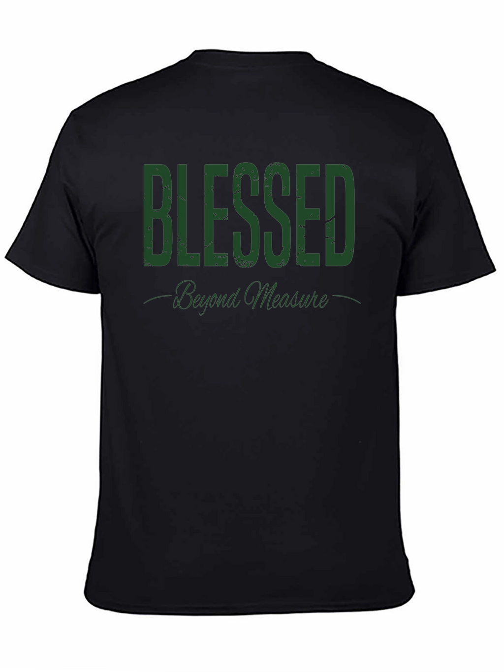 Blessed Beyond Measure Graphic Tee - Black