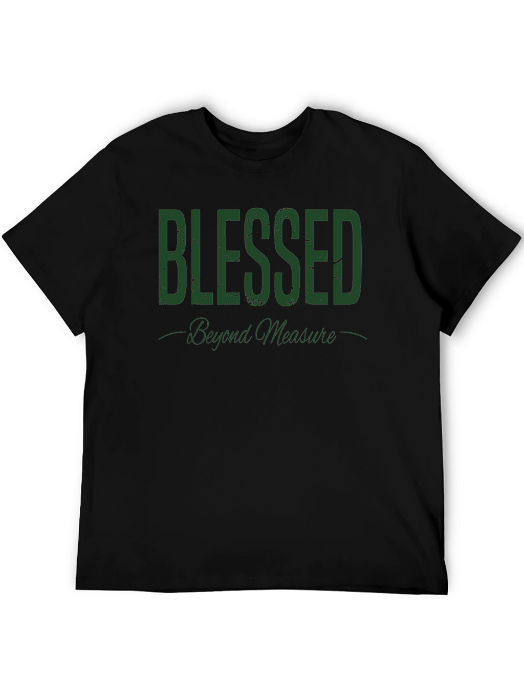 Blessed Beyond Measure Graphic Tee - Black