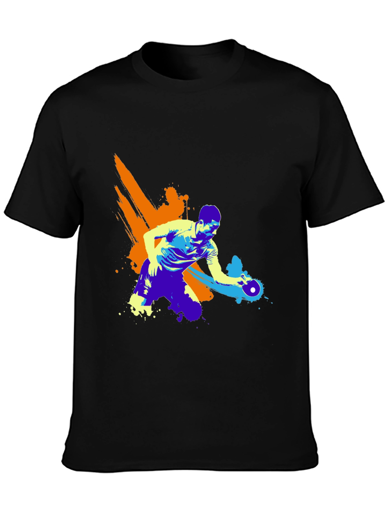 Table Tennis Player Graphic Tee