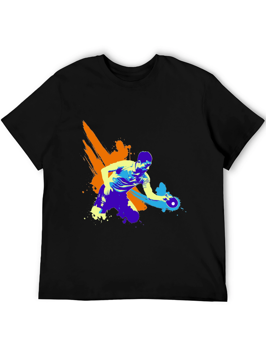 Table Tennis Player Graphic Tee