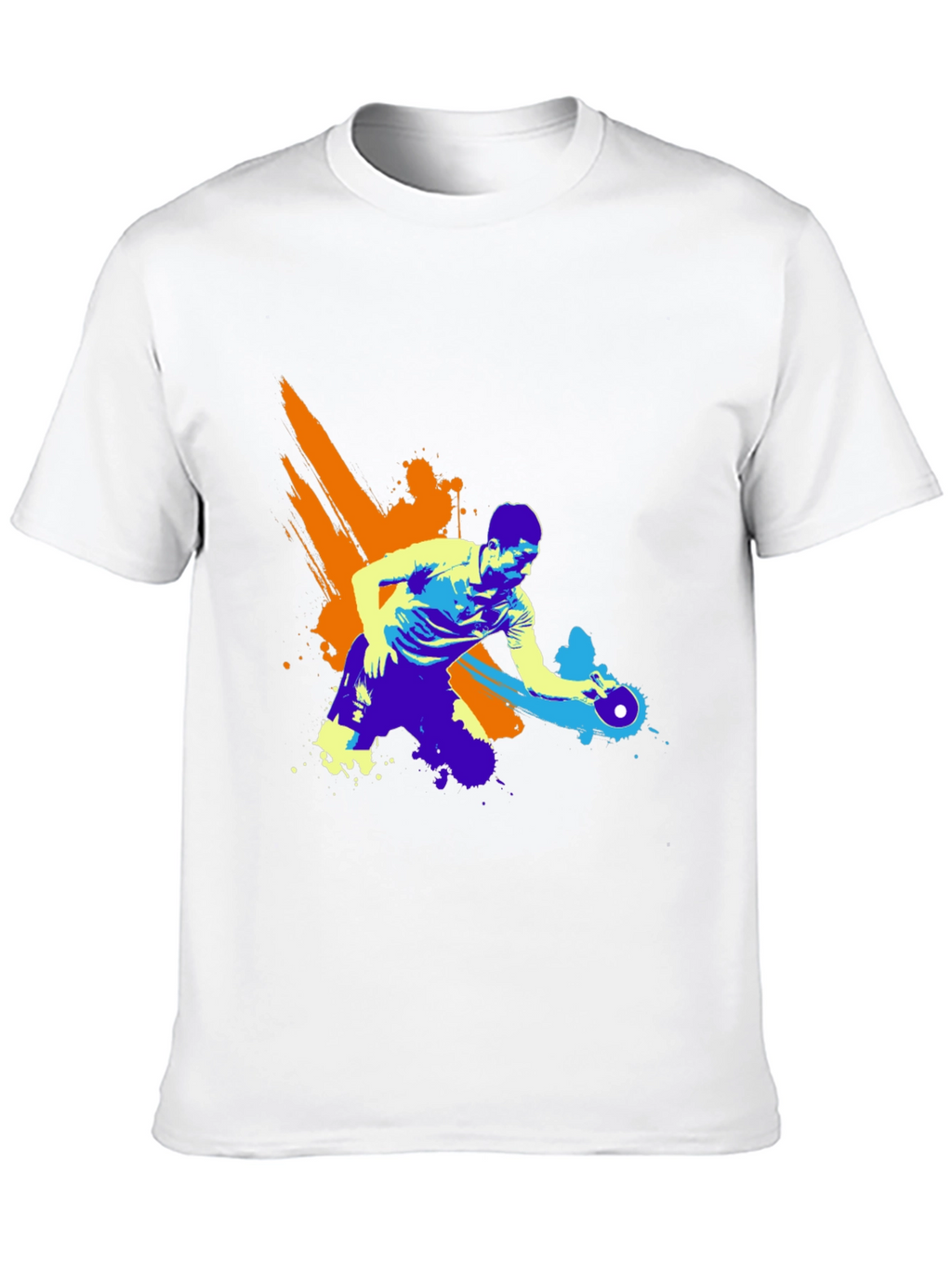 Table Tennis Player Graphic Tee