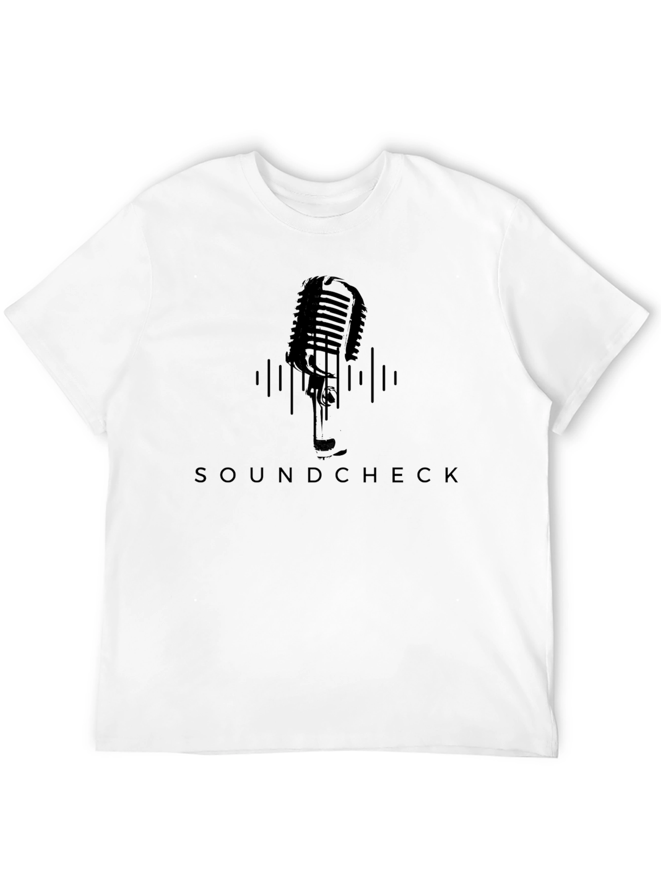 Soundcheck Microphone Graphic Tee - Black