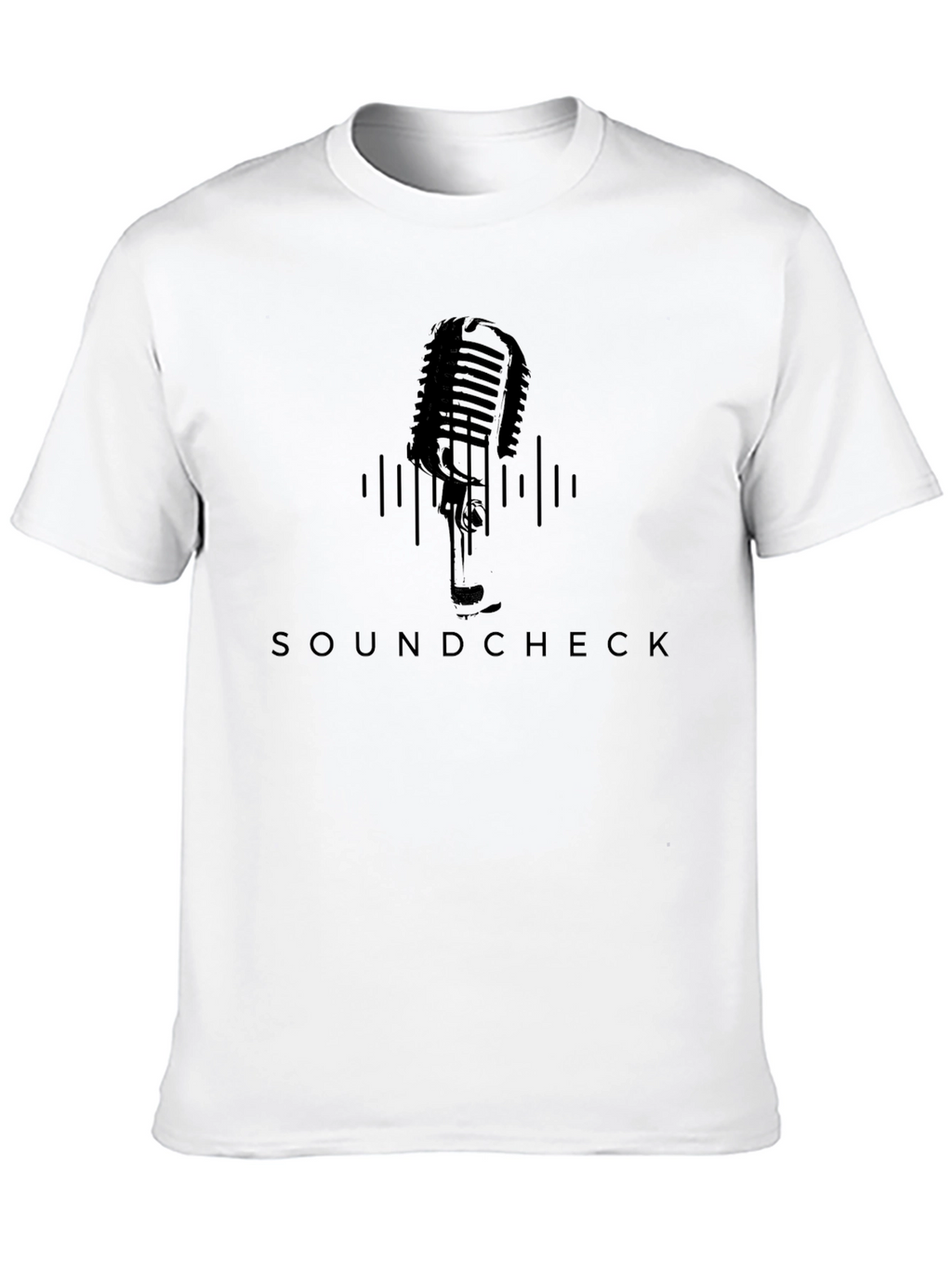 Soundcheck Microphone Graphic Tee - Black