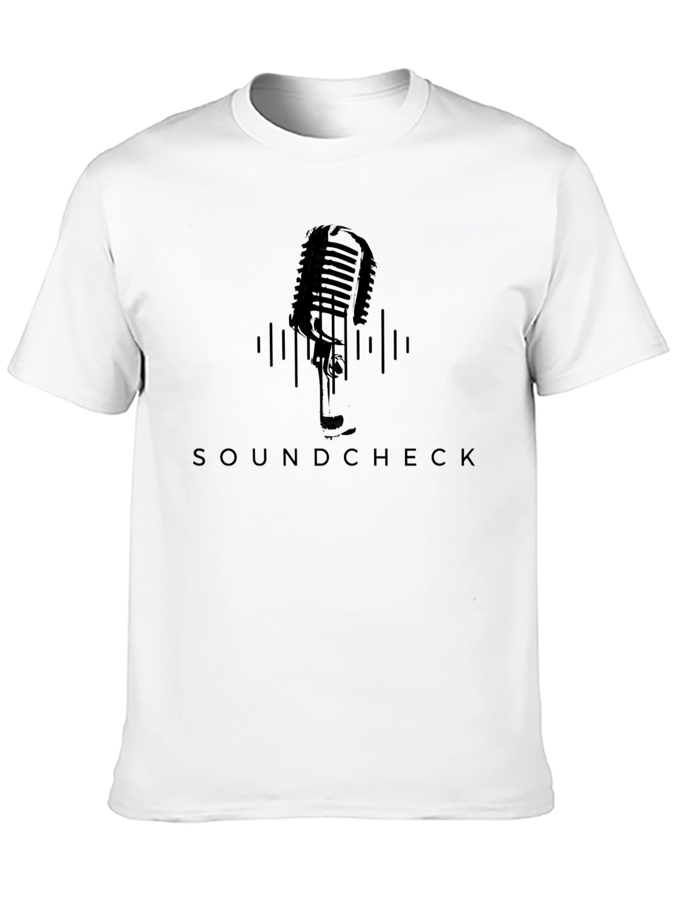Soundcheck Microphone Graphic Tee - Black