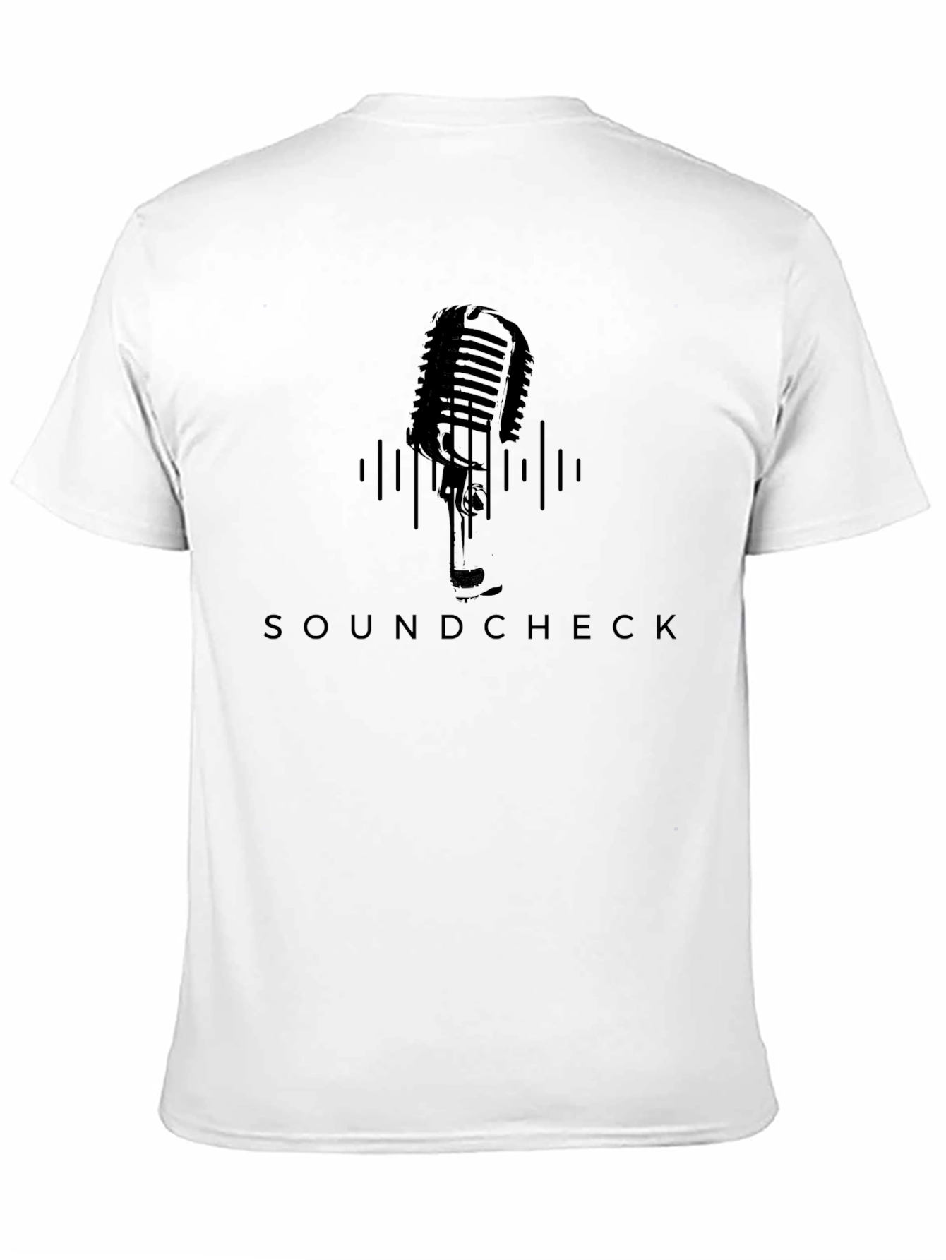 Soundcheck Microphone Graphic Tee - Black
