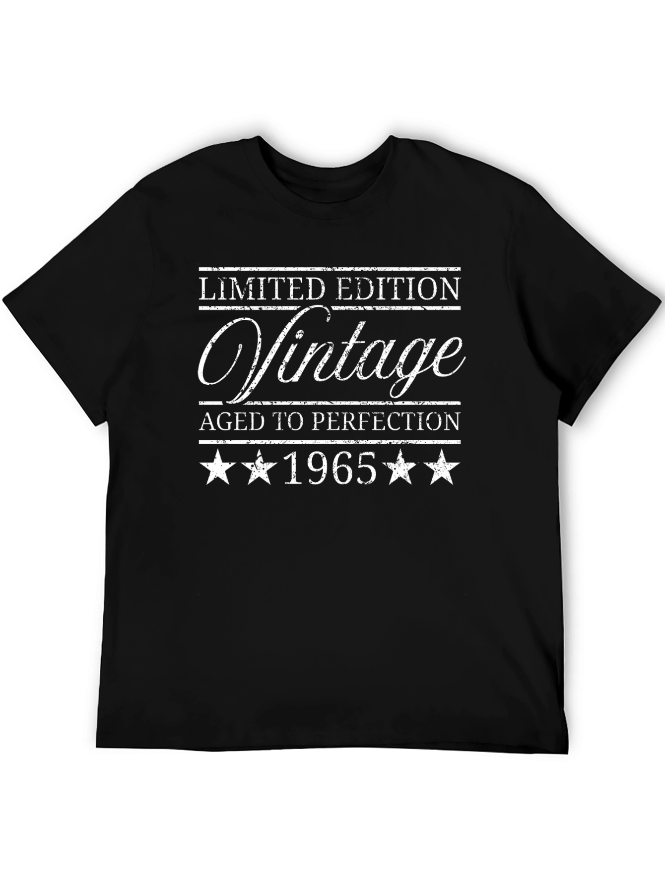 Vintage Limited Edition 1965 Aged to Perfection T-Shirt