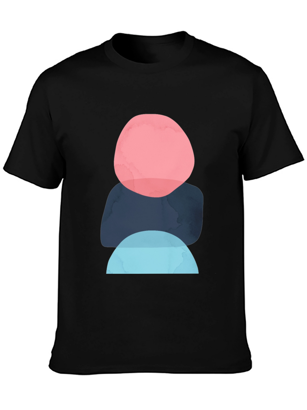 Modern Abstract Shapes Graphic Tee