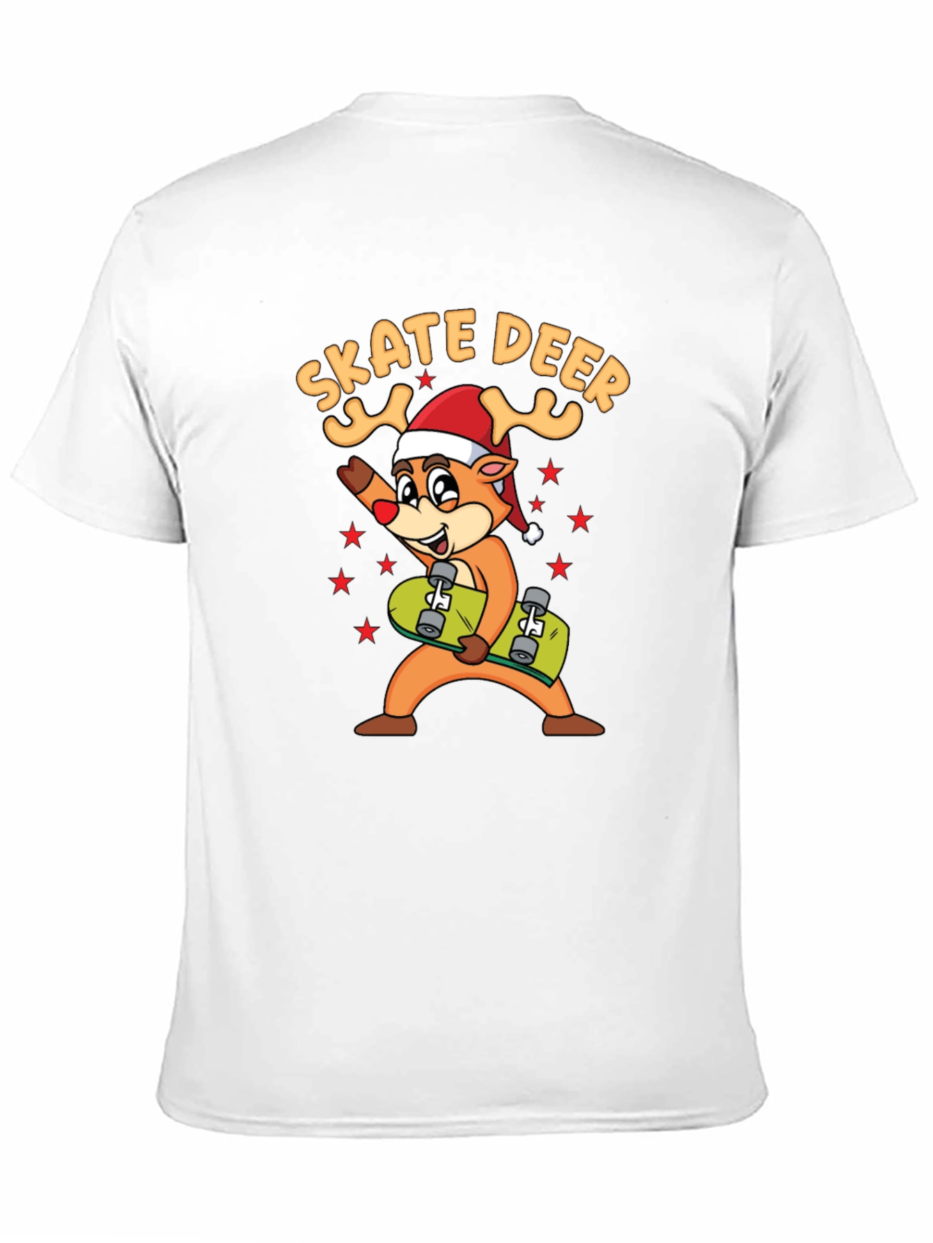 Skate Deer Graphic T-Shirt