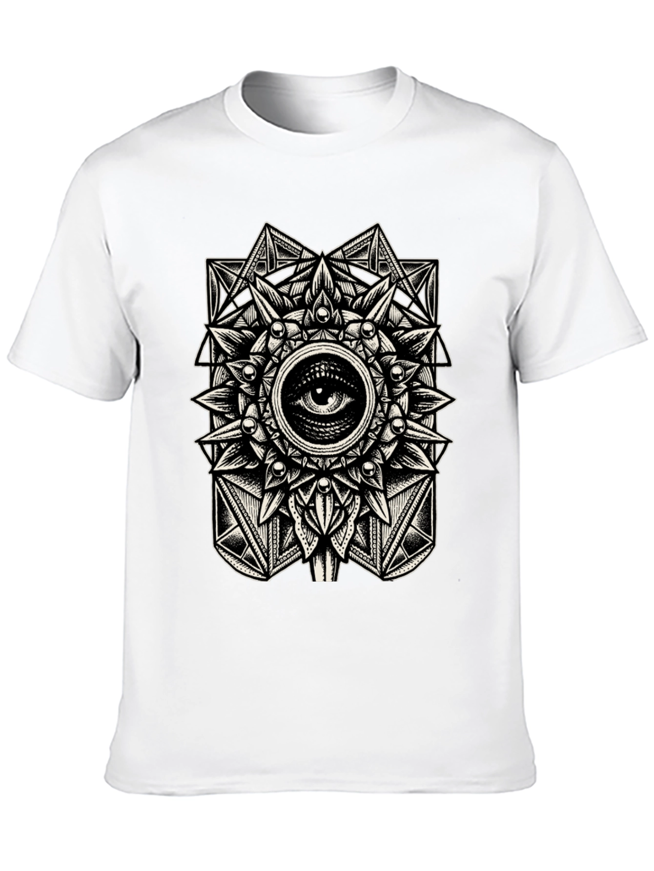 Esoteric Eye Graphic Tee - Mystical Design