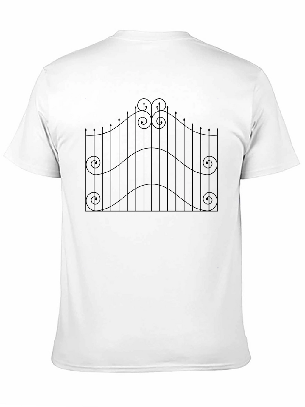 Iron Gate Graphic T-Shirt - Black