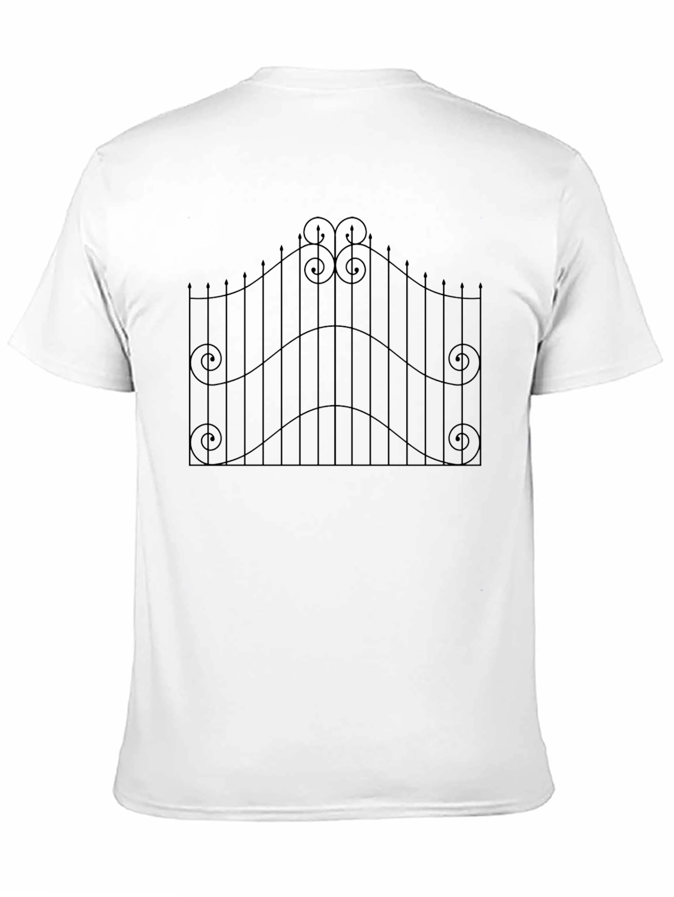 Iron Gate Graphic T-Shirt - Black