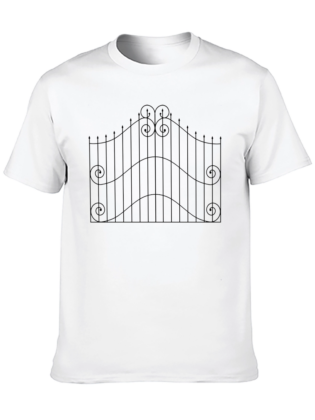 Iron Gate Graphic T-Shirt - Black