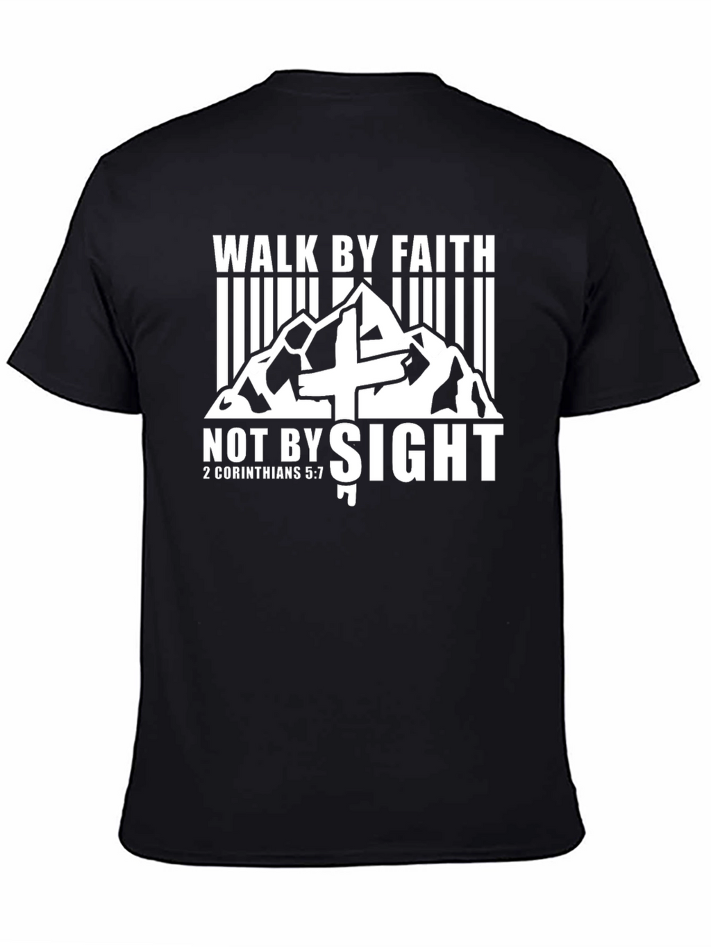 Walk By Faith T-Shirt - Christian Apparel