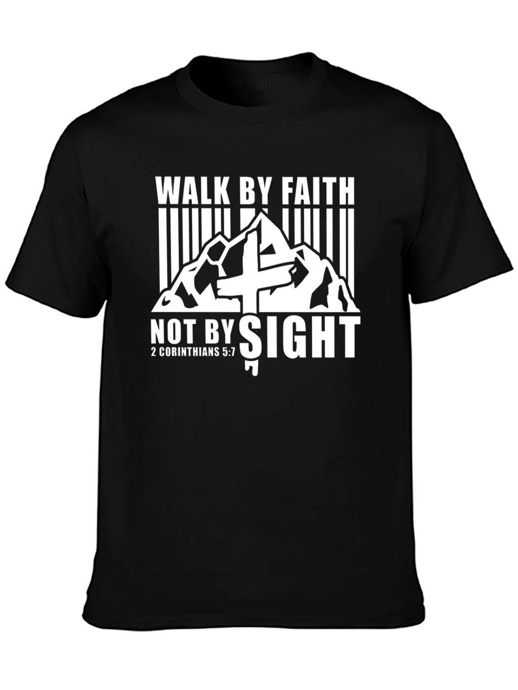 Walk By Faith T-Shirt - Christian Apparel