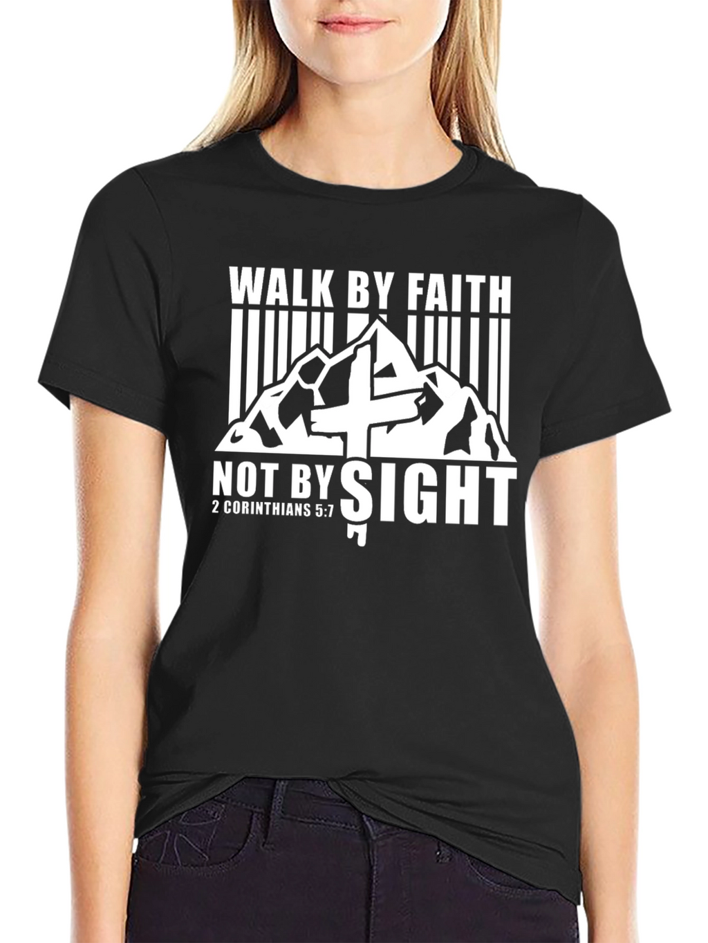 Walk By Faith T-Shirt - Christian Apparel