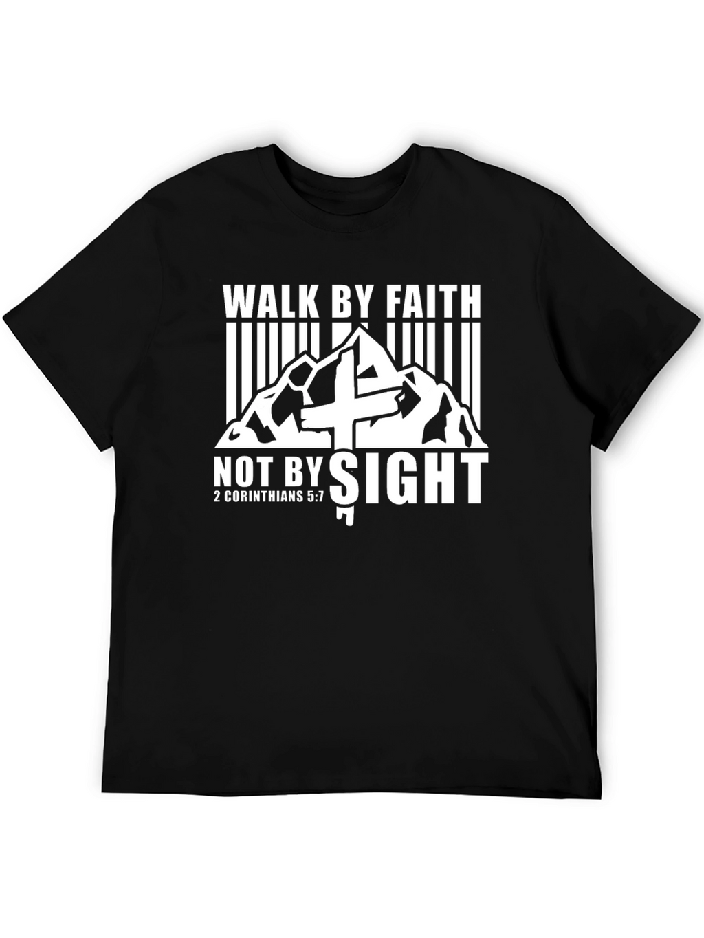 Walk By Faith T-Shirt - Christian Apparel