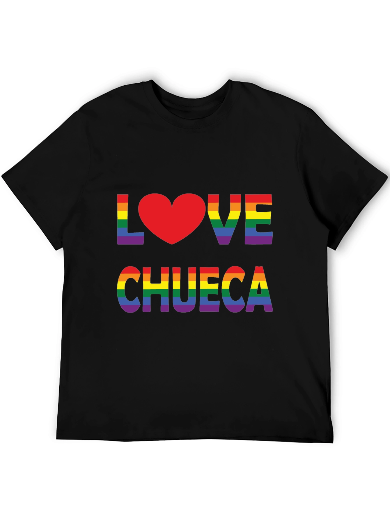 Love Chueca Rainbow Heart T-Shirt