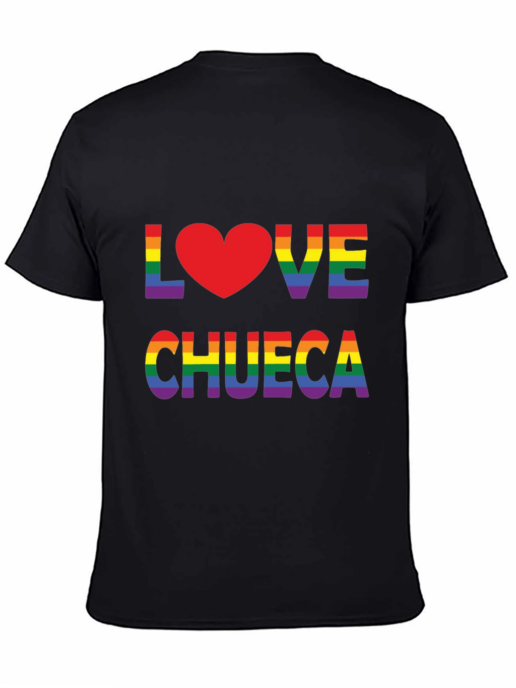 Love Chueca Rainbow Heart T-Shirt