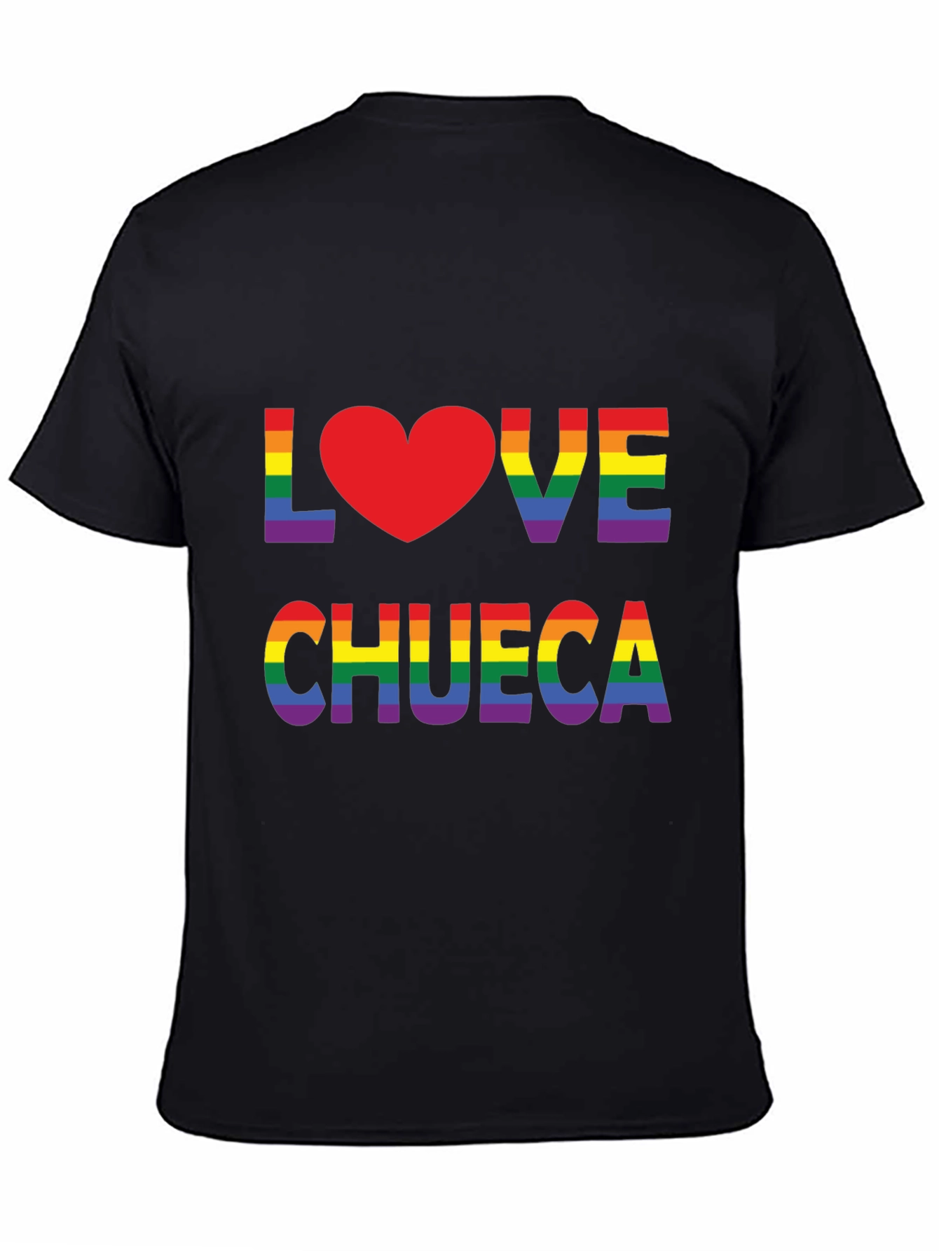 Love Chueca Rainbow Heart T-Shirt