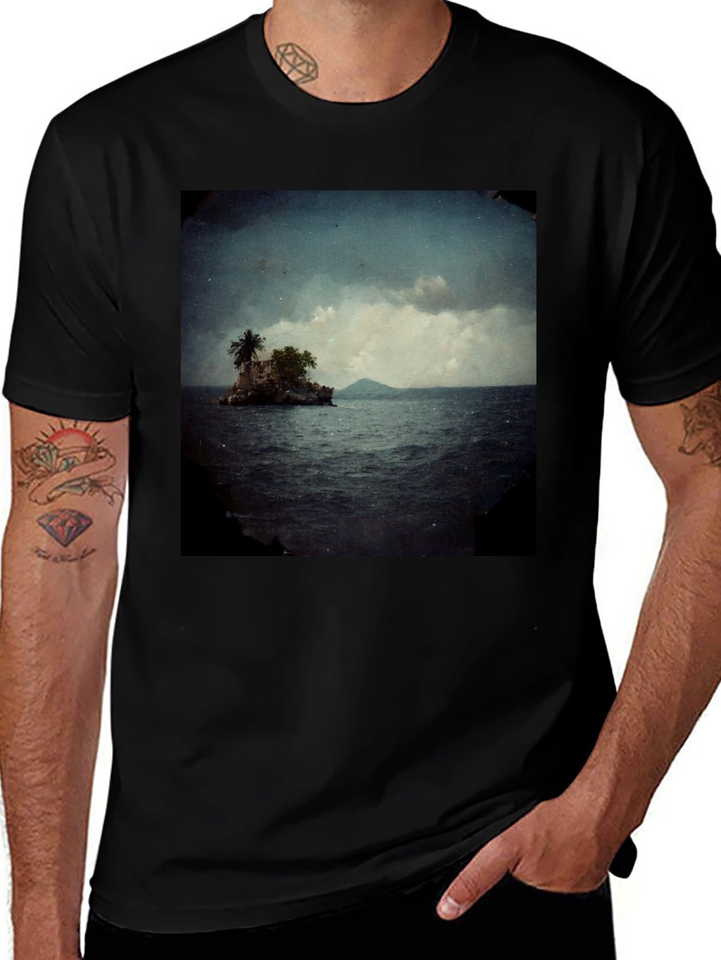 Island Scene T-Shirt