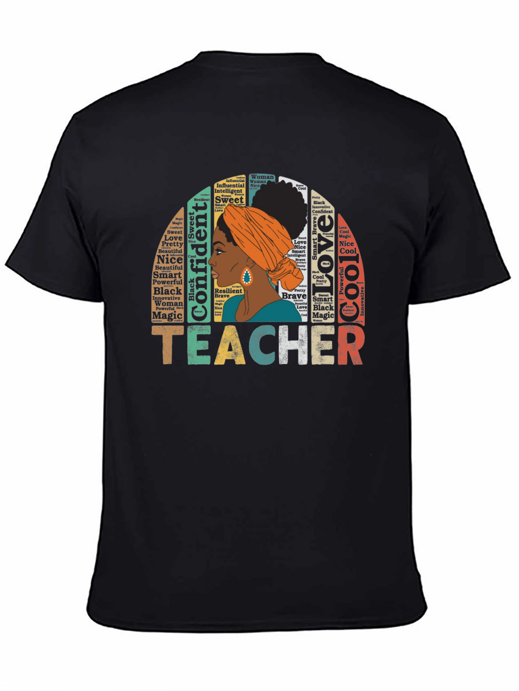 Teacher Black Pride T-Shirt