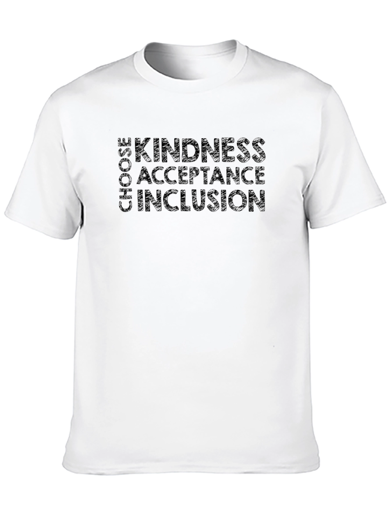 Kindness Acceptance Inclusion Tee - Choose Love T-Shirt