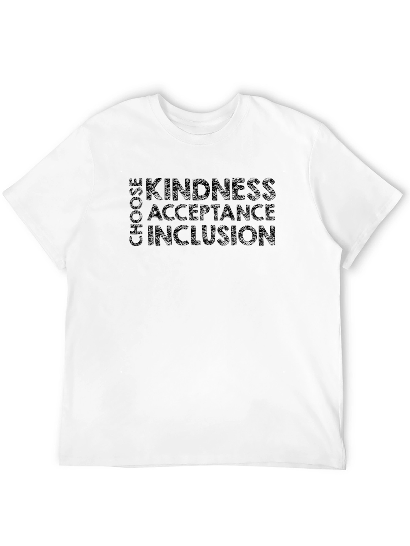 Kindness Acceptance Inclusion Tee - Choose Love T-Shirt