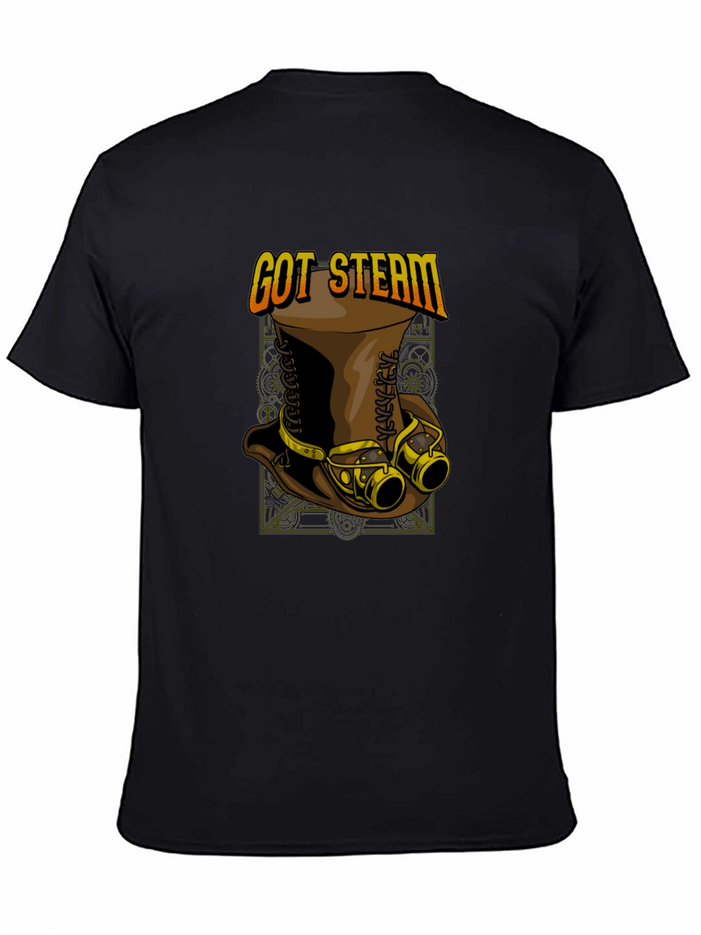 Got Steam Steampunk Hat & Goggles T-Shirt
