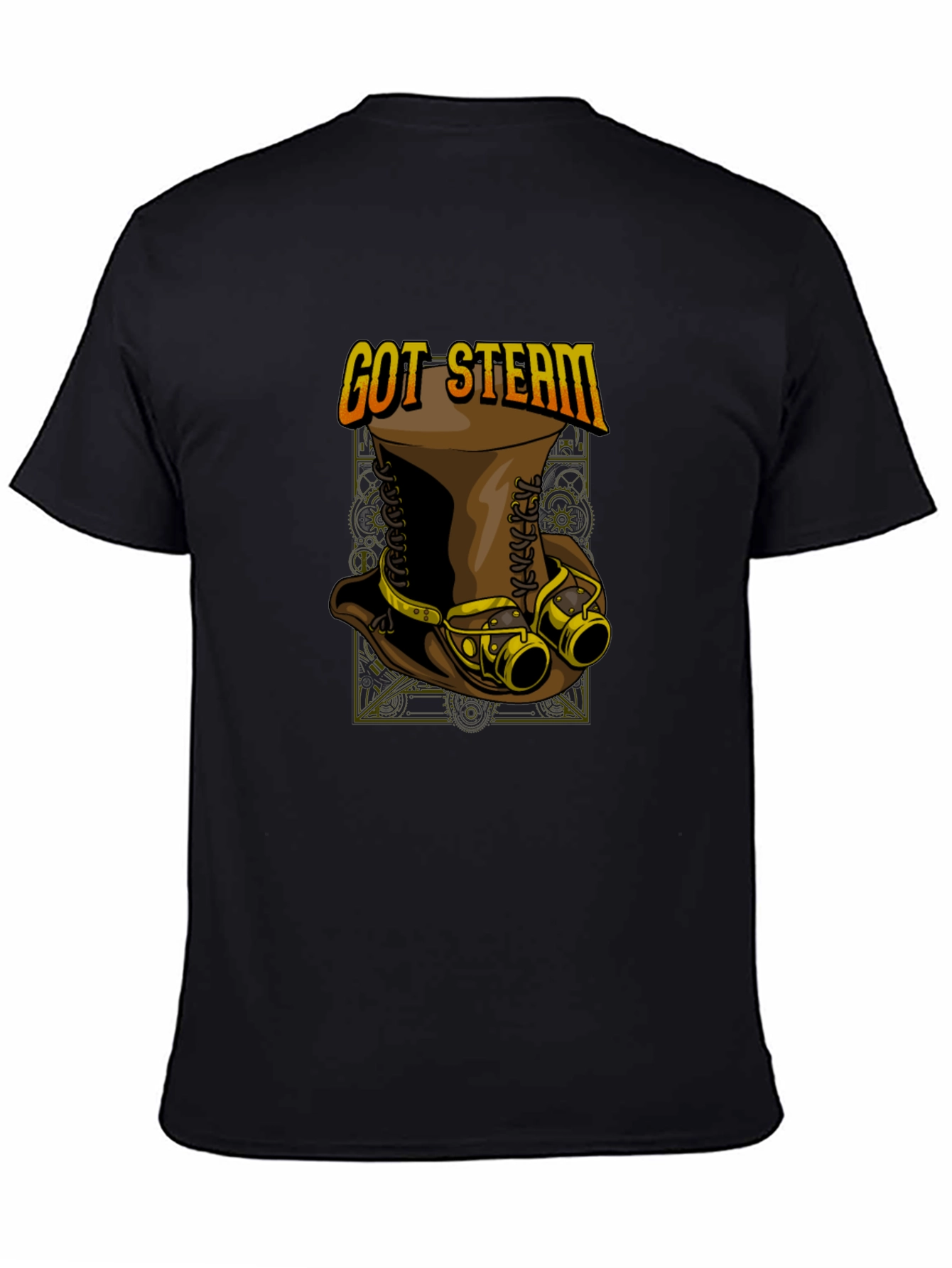 Got Steam Steampunk Hat & Goggles T-Shirt
