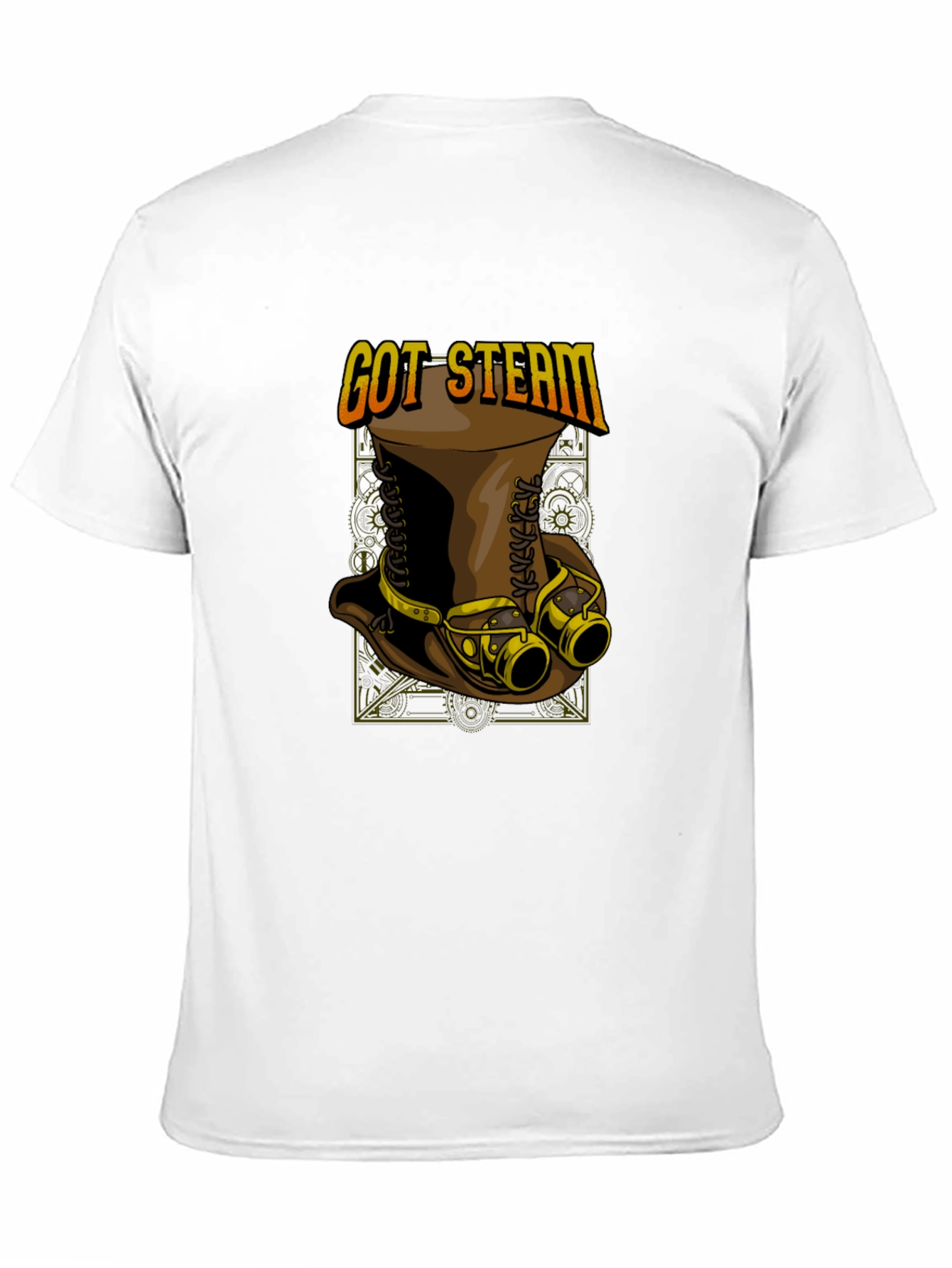 Got Steam Steampunk Hat & Goggles T-Shirt