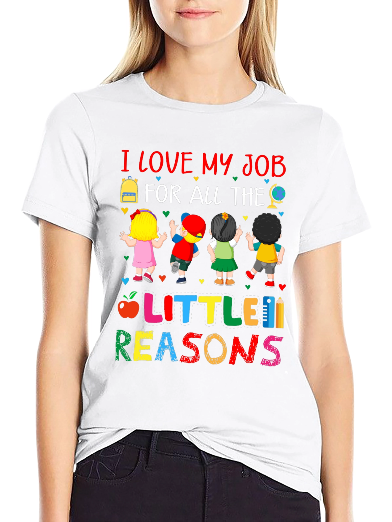 I Love My Job T-Shirt Teacher Gift