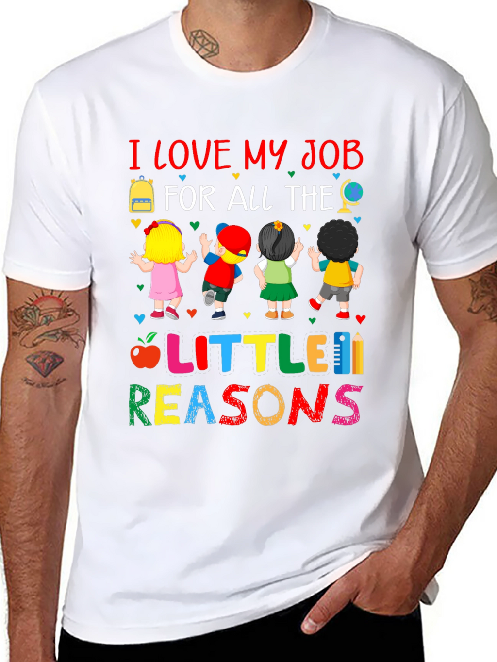 I Love My Job T-Shirt Teacher Gift