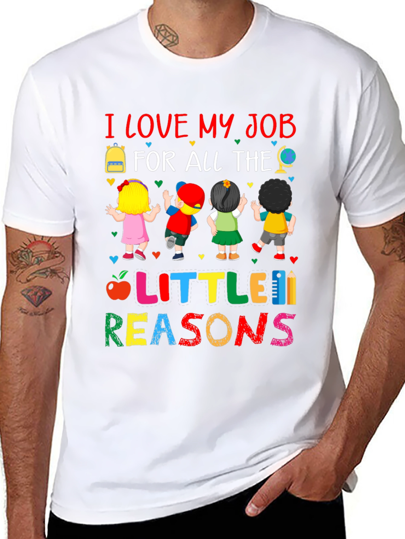 I Love My Job T-Shirt Teacher Gift