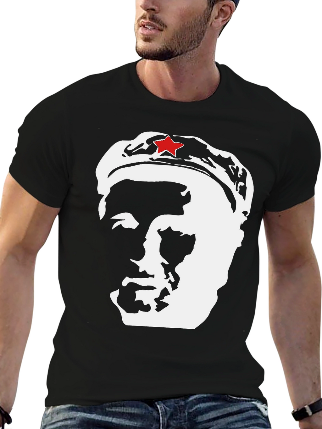 Che Guevara Black T-Shirt - Revolutionary Style